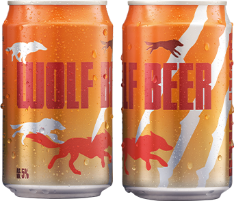 WOLF BEER 少年狼啤酒
